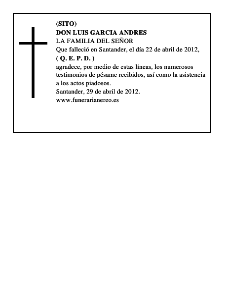 DON LUIS GARCIA ANDRES