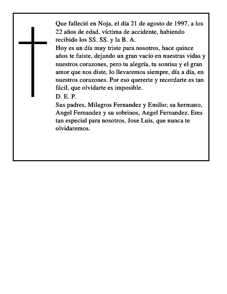 JOSE LUIS FERNANDEZ MIGUEL