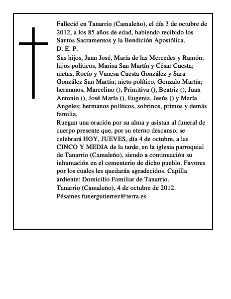 Daniel Gonzalez Sebrango