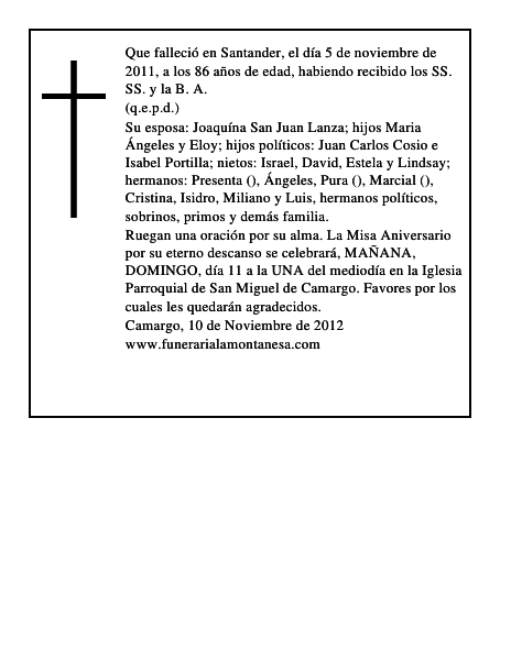ELOY ARCE ORUÑA