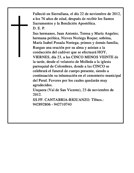 Ramiro Posada Gonzalez