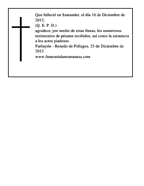 CELESTINA SANCHEZ SAN EMETERIO