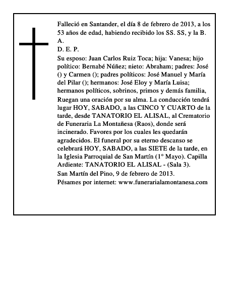 Maria del Carmen Blanco Beivide