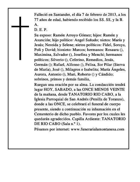 Asuncion Cebada Fernandez