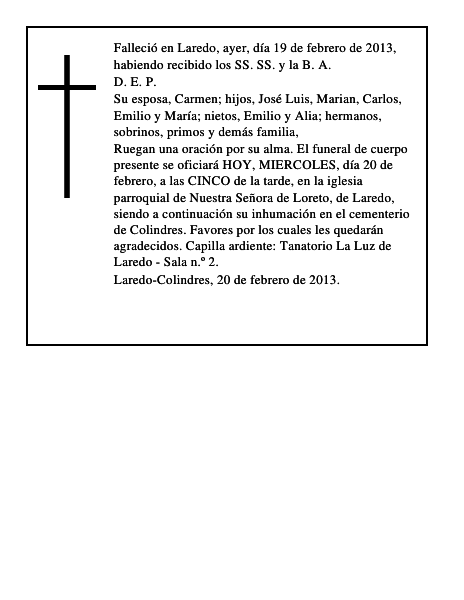 Jose Lusi Fernandez Santisteban