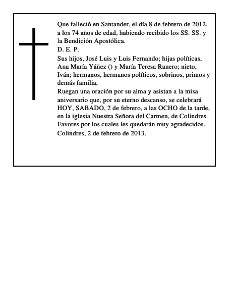 Jose Luis Herboso Tamayo