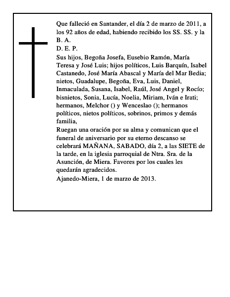 Maria Concepcion Acebo Ruiz
