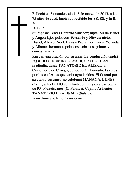 Angel Terán Muñoz
