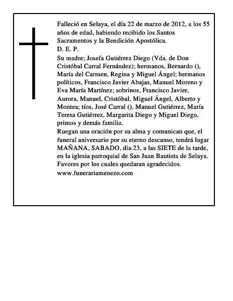 Jose Manuel Carral Gutierrez