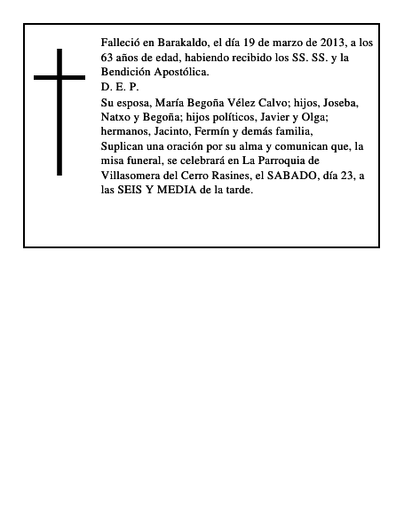 Juan Andrés Cedrún Pereda