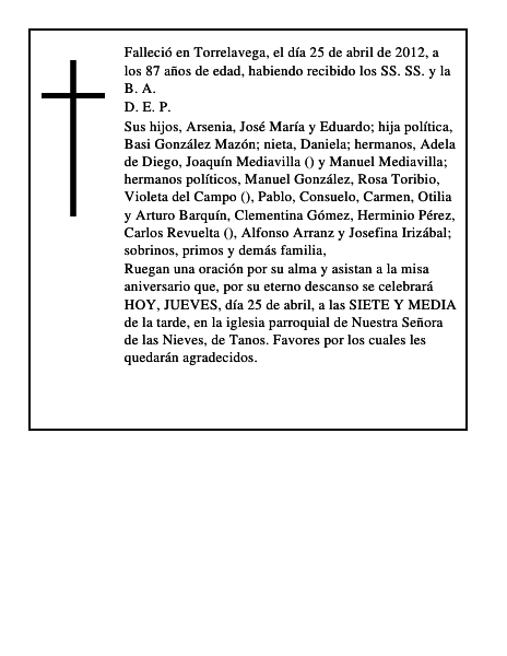 Josefina de Diego Quintanal