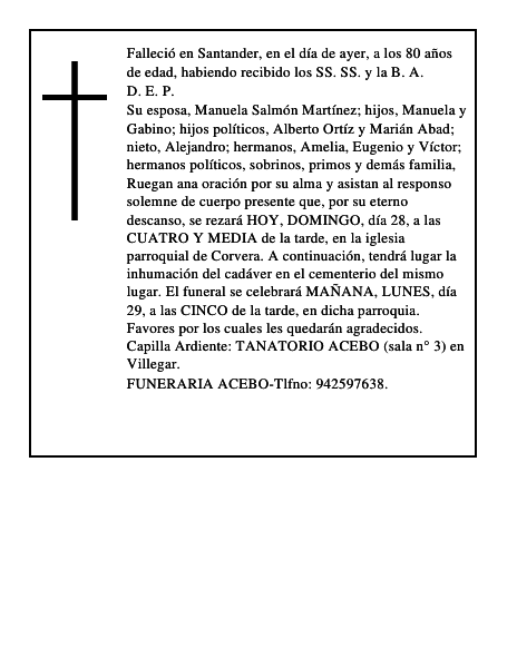 Gabino Castañeda Saiz