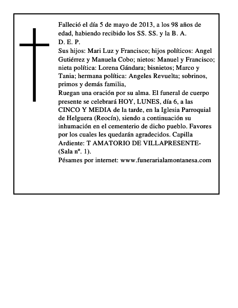 Feliciana Martínez López