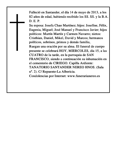 Félix Urrea Pelayo