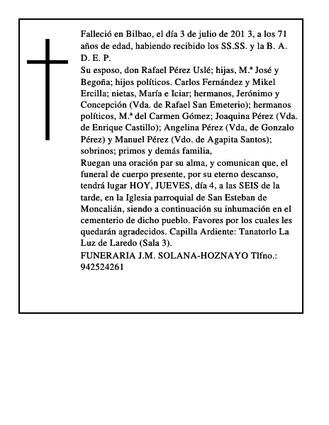 Josefa Madrazo Albo