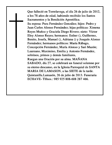 Eloy Alonso Fernández