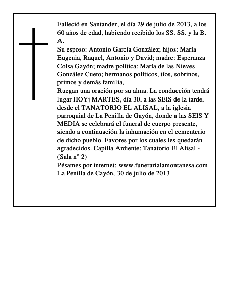 Maria Eugenia Colsa