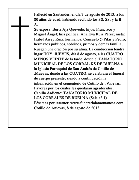 Manuel Arrey Lopez