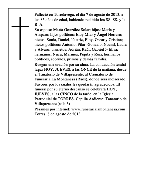 Benjamin Gonzalez San Emeterio