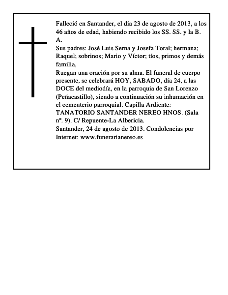 José Antonio Serna Toral