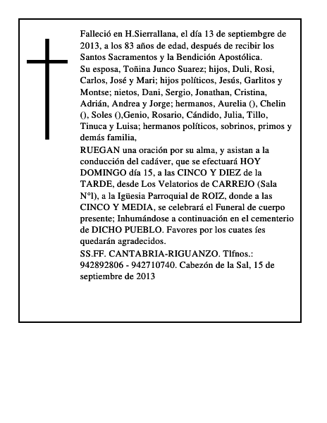 antonio Rodriguez Gonzalez
