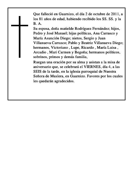 Pedro Villanueva Vivanco