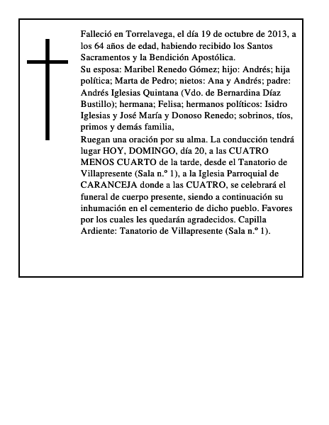 Andrés Iglesias Díaz
