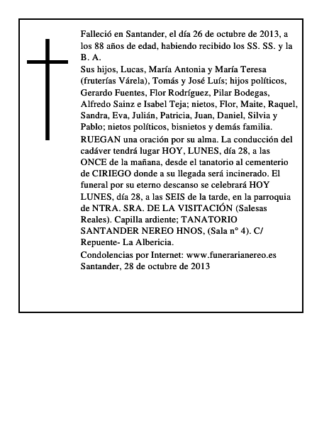 maria teresa alonso