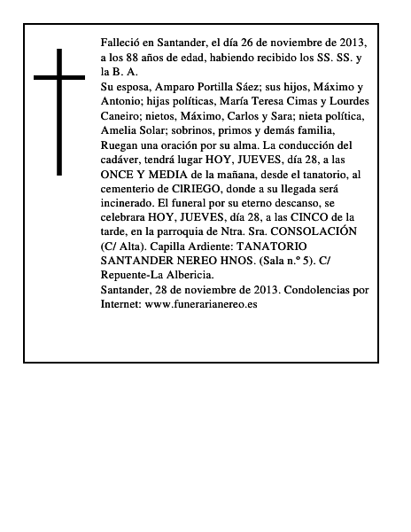 Máximo Setién Monasterio