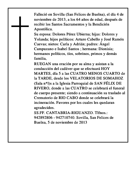 ANGEL CAMPUZANO