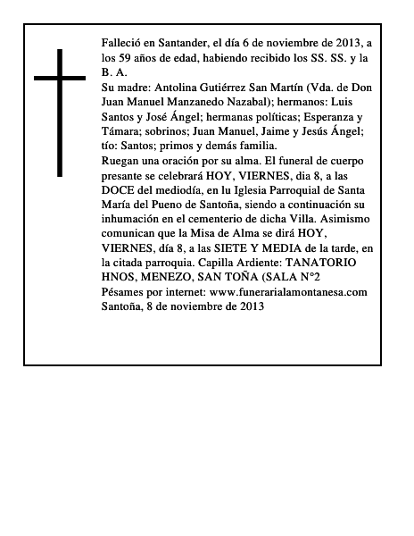 juan manuel manzanedo