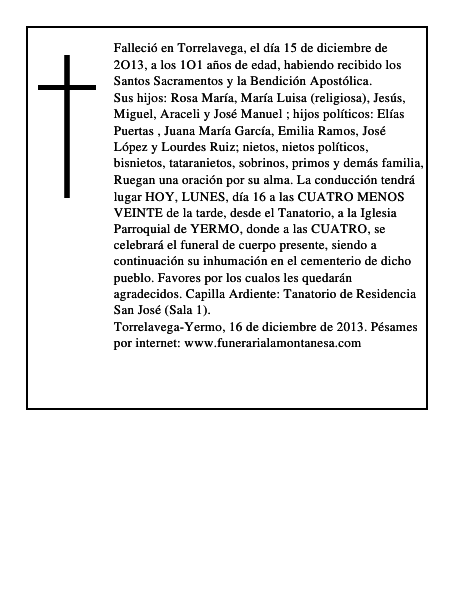 Tomasa Acebo Lavín