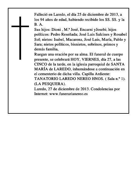 Engracia Piedra Carrera