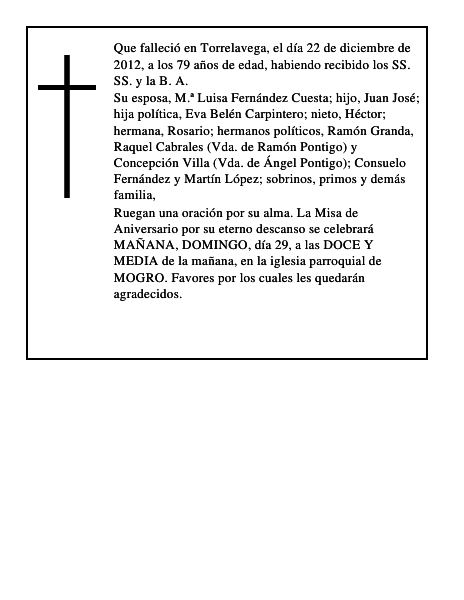 Pedro José Pontigo Collado
