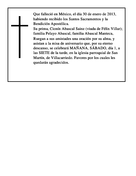 Manuel Abascal Sainz