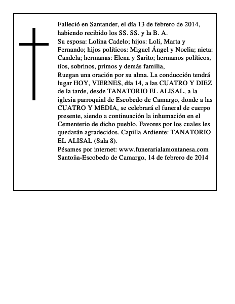 José Fernando Solarana Calva