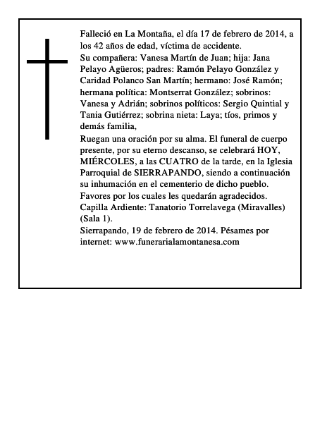 Fernando Pelayo Polanco
