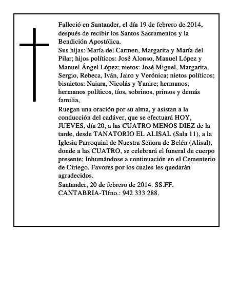 Carmen Estevez Santos