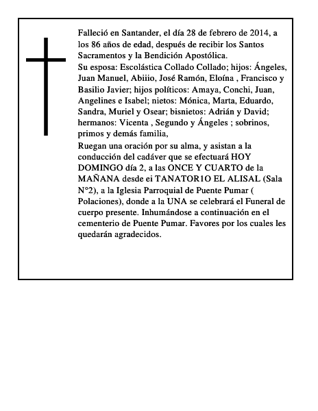 FRANCISCO FERNANDEZ