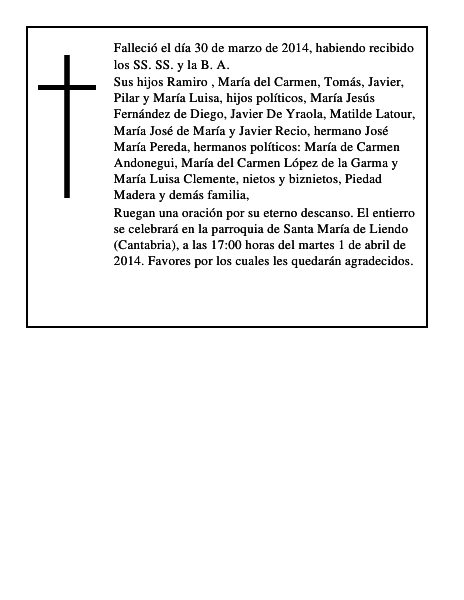 María Luisa Pereda Isequilla