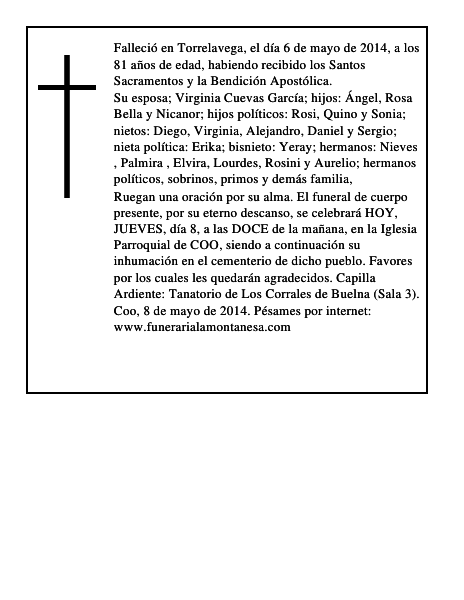 Nicanor Piedra Mier