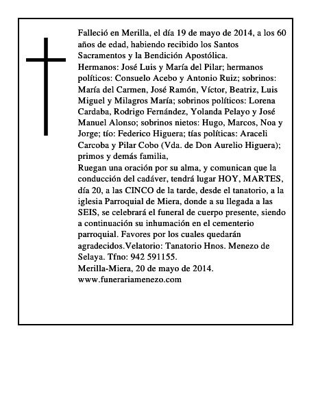 Pelayo Aurelio Higuera Gómez