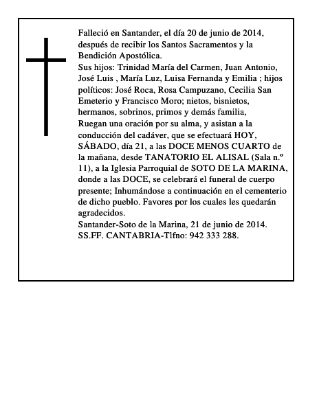 Trinidad Bárcena San Miguel