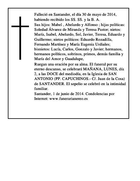 María Isabel de Lorenzo Aldecoa