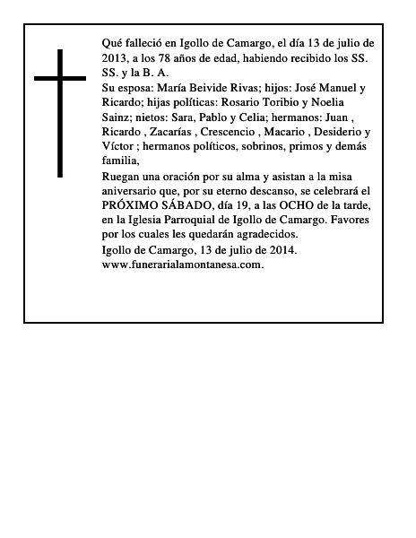 Higinio Barcina Serna