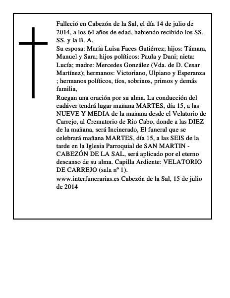 Manuel Martínez González