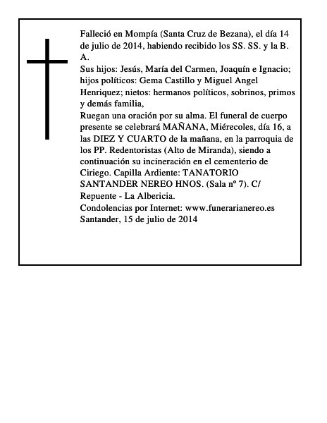 María del Carmen Gómez Sañudo
