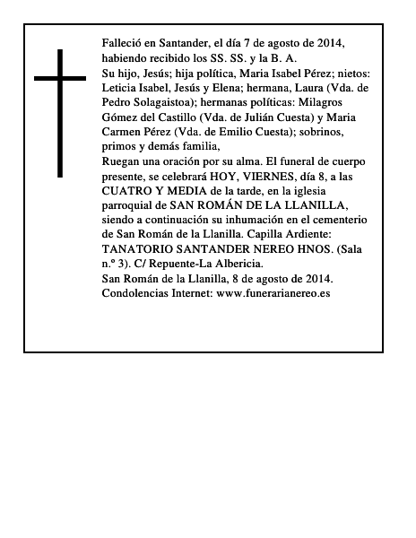 Carmelina Cuesta Setién