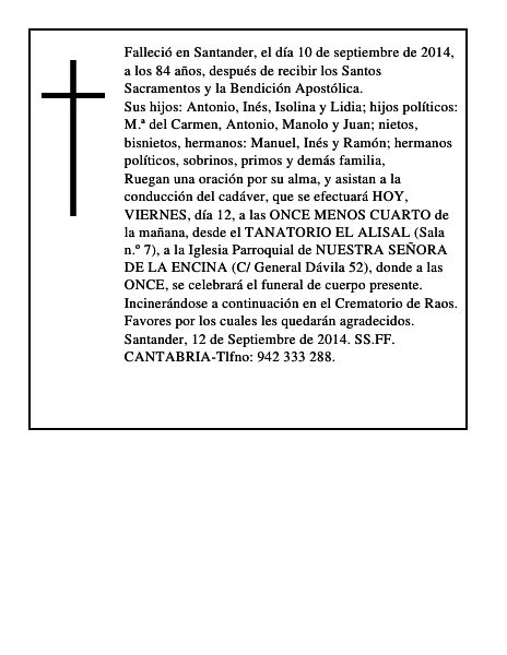 Hermenegilda Saavedra Fernández
