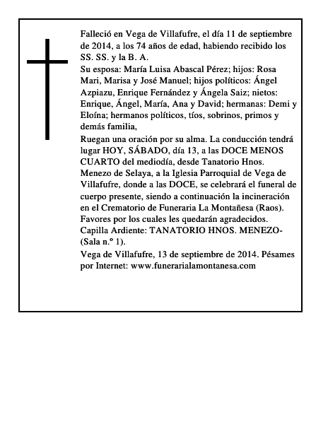 Manuel Fernández Madrazo